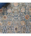 Safavieh Silverado Blue / Rust SVD112 6 ft. 4 in. X 6 ft. 4 in. Round Rug