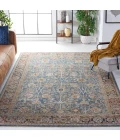 Safavieh Silverado Blue / Rust SVD112 5 ft. X 8 ft. Rectangle Rug