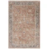 Safavieh Silverado Rust / Blue SVD112 4 ft. X 6 ft. Rectangle Rug