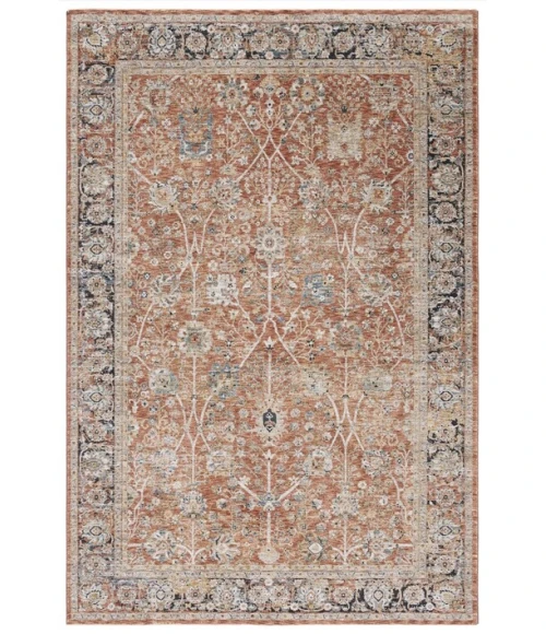 Safavieh Silverado Rust / Blue SVD112 4 ft. X 6 ft. Rectangle Rug