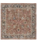 Safavieh Silverado Rust / Blue SVD112 6 ft. 4 in. X 6 ft. 4 in. Square Rug