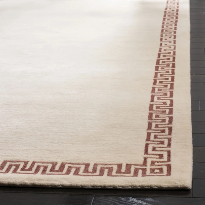 Safavieh Nepalese Cream / Rose SZK231 4 ft. X 6 ft. Rectangle Rug