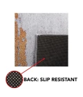 Safavieh Tacoma Grey / Rust TAC801 6 ft. X 6 ft. Square Rug