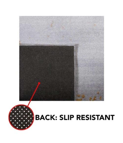 Safavieh Tacoma Grey / Rust TAC802 6 ft. X 9 ft. Rectangle Rug