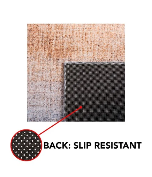 Safavieh Tacoma Grey / Rust TAC816 3 ft. X 5 ft. Rectangle Rug