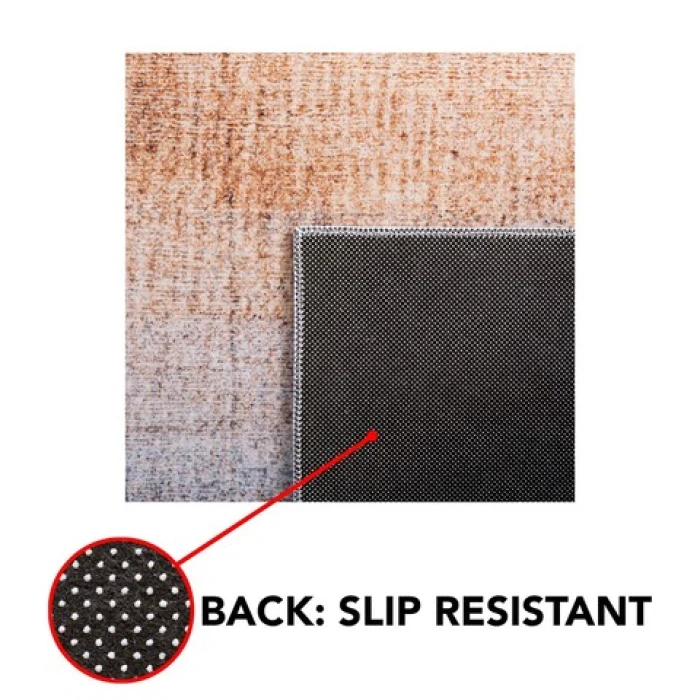 Safavieh Tacoma Grey / Rust TAC816 6 ft. X 9 ft. Rectangle Rug