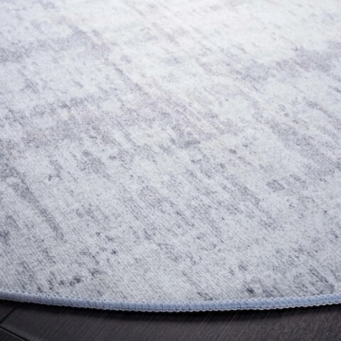 Safavieh Tacoma Light Grey / Grey TAC857 6 ft. X 6 ft. Round Rug