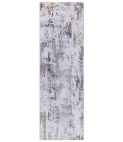 Safavieh Tacoma Grey / Gold TAC863 2 ft. 6 in. X 8 ft. Runner Rug