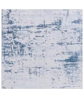 Safavieh Tacoma Grey / Navy TAC864 6 ft. X 6 ft. Square Rug