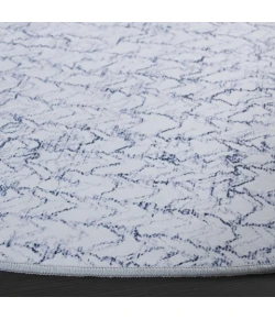 Safavieh Tacoma Grey / Blue TAC901 6 ft. X 6 ft. Round Rug