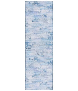 Safavieh Tacoma Grey / Blue TAC904 2 ft. 6 in. X 8 ft. Runner Rug