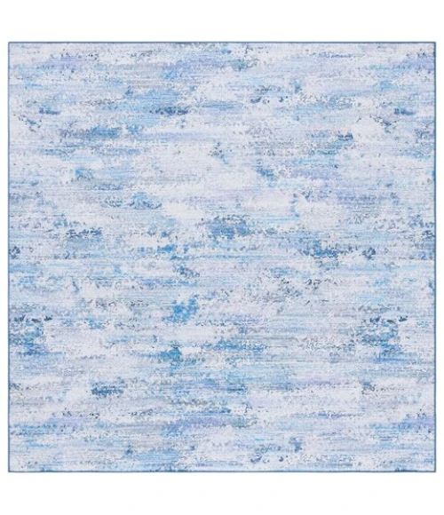 Safavieh Tacoma Grey / Blue TAC904 6 ft. X 6 ft. Square Rug