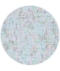 Safavieh Tacoma Grey / Green TAC913 6 ft. X 6 ft. Round Rug