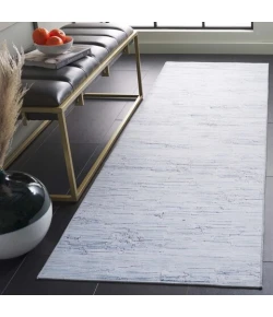 Safavieh Tacoma Grey / Turquoise TAC914 2 ft. 6 in. X 8 ft. Runner Rug