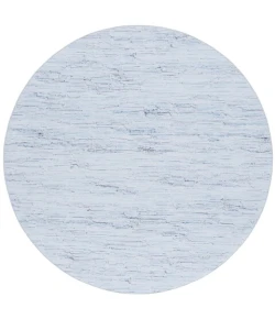 Safavieh Tacoma Grey / Turquoise TAC914 6 ft. X 6 ft. Round Rug