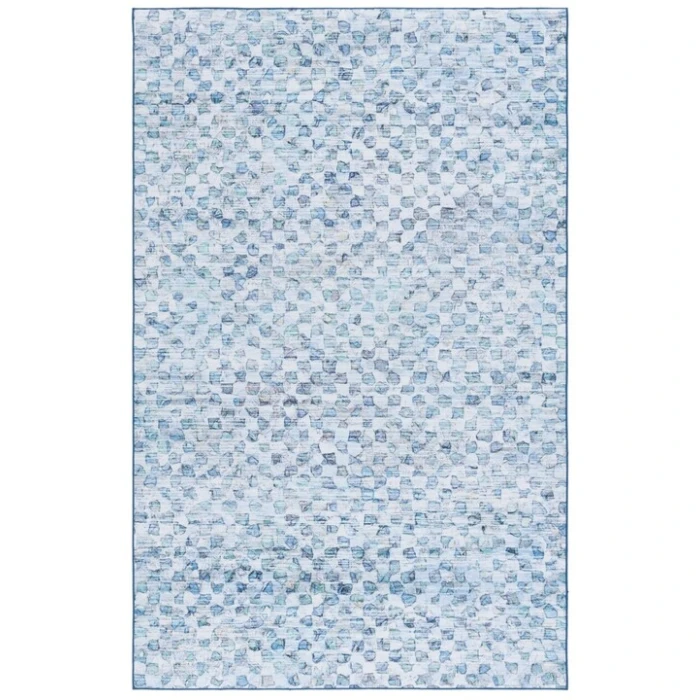 Safavieh Tacoma Grey / Aqua TAC917 9 ft. X 12 ft. Rectangle Rug