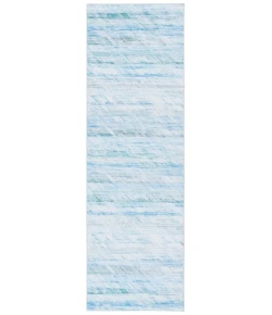 Safavieh Tacoma Grey / Aqua TAC919 2 ft. 6 in. X 8 ft. Runner Rug