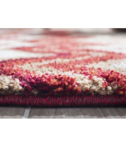 Safavieh Tahoe Beige / Terracotta TAH477 4 ft. X 6 ft. Rectangle Rug