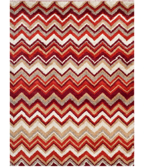 Safavieh Tahoe Beige / Terracotta TAH477 8 ft. X 10 ft. Rectangle Rug