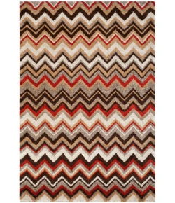 Safavieh Tahoe Beige / Brown TAH477 4 ft. X 6 ft. Rectangle Rug