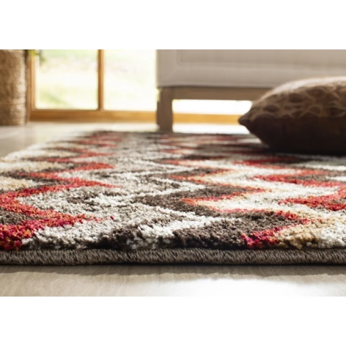 Safavieh Tahoe Beige / Brown TAH477 4 ft. X 6 ft. Rectangle Rug