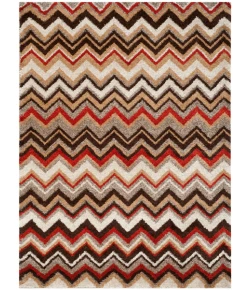 Safavieh Tahoe Beige / Brown TAH477 8 ft. X 10 ft. Rectangle Rug