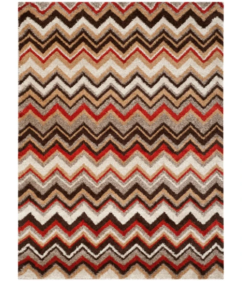 Safavieh Tahoe Beige / Brown TAH477 8 ft. X 10 ft. Rectangle Rug