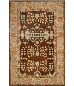 Safavieh Taj Mahal Light Brown / Beige TJM107 4 ft. X 6 ft. Rectangle Rug