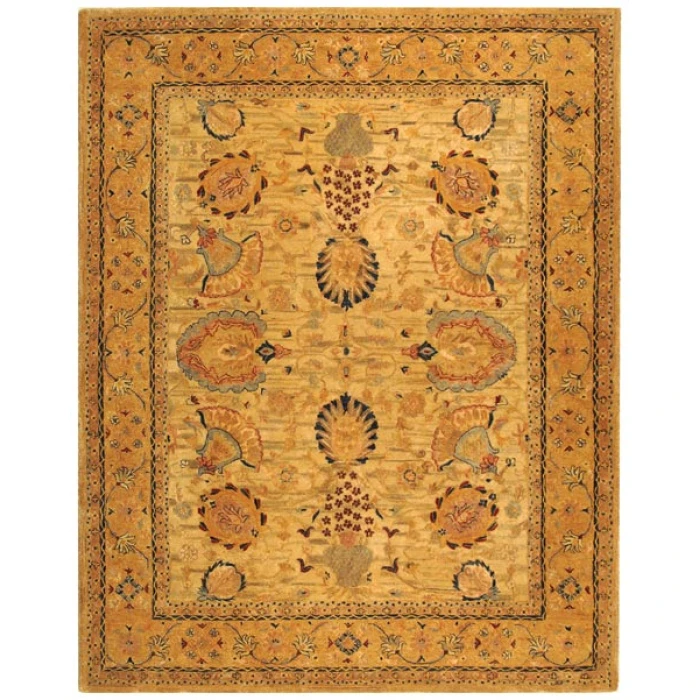 Safavieh Taj Mahal Ivory / Taupe TJM109 3 ft. X 5 ft. Rectangle Rug