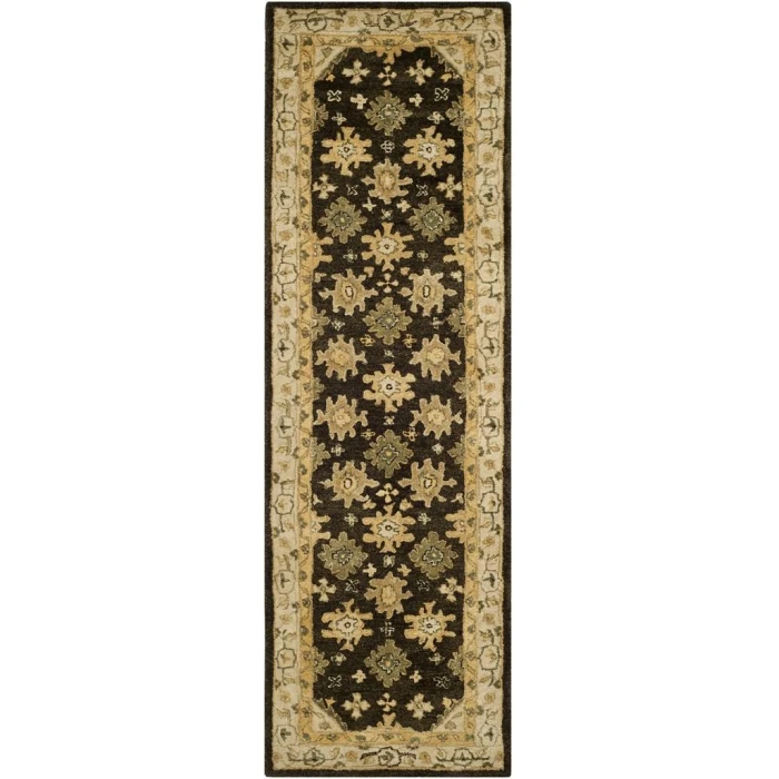 Safavieh Taj Mahal Brown / Ivory TJM114 2 ft. 6 in. X 8 ft. Runner Rug