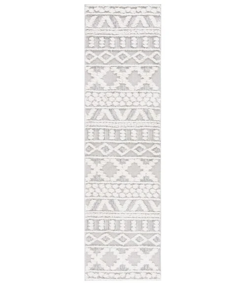 Safavieh Trends Grey / Ivory TRD124 2 ft. 2 in. X 8 ft. Runner Rug