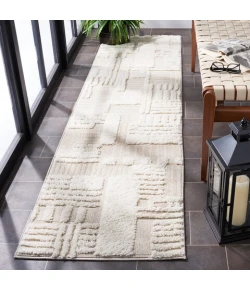Safavieh Trends Beige / Ivory TRD126 2 ft. 2 in. X 11 ft. Runner Rug
