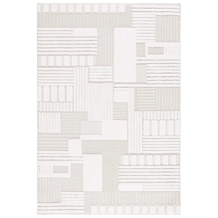 Safavieh Trends Beige / Ivory TRD126 4 ft. X 6 ft. Rectangle Rug