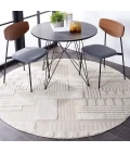 Safavieh Trends Beige / Ivory TRD126 8 ft. X 8 ft. Round Rug
