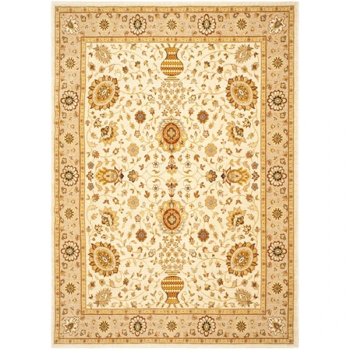 Safavieh Tuscany Ivory / Camel TUS303 4 ft. X 5 ft. 6 in. Rectangle Rug