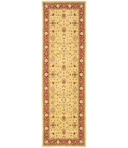 Safavieh Tuscany Gold / Red TUS303 2 ft. 3 in. X 7 ft. 6 in. Runner Rug