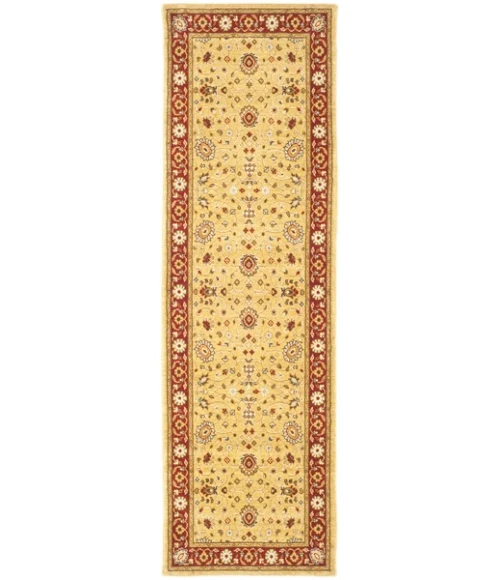 Safavieh Tuscany Gold / Red TUS303 2 ft. 3 in. X 7 ft. 6 in. Runner Rug