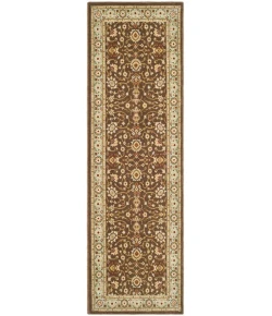 Safavieh Tuscany Brown / Light Blue TUS303 2 ft. 3 in. X 7 ft. 6 in. Runner Rug