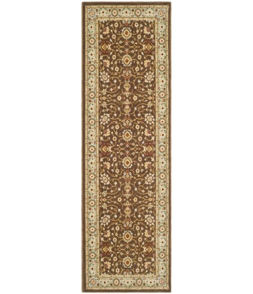 Safavieh Tuscany Brown / Light Blue TUS303 2 ft. 3 in. X 7 ft. 6 in. Runner Rug
