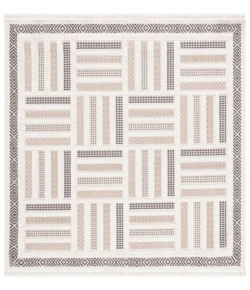 Safavieh Urban Beige / Ivory URB212 6 ft. 7 in. X 6 ft. 7 in. Square Rug