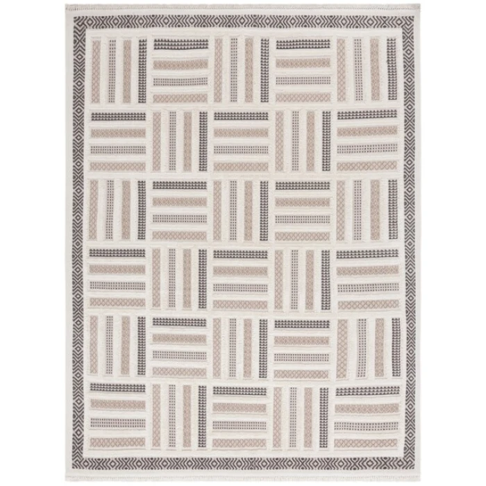 Safavieh Urban Beige / Ivory URB212 9 ft. X 12 ft. Rectangle Rug