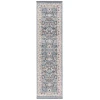 Safavieh Vivaldi Blue / Ivory VIV516 2 ft. 2 in. X 8 ft. Runner Rug