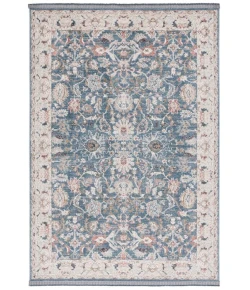 Safavieh Vivaldi Blue / Ivory VIV516 5 ft. 3 in. X 7 ft. 6 in. Rectangle Rug