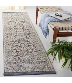Safavieh Vivaldi Navy / Ivory VIV516 2 ft. 2 in. X 8 ft. Runner Rug