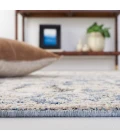 Safavieh Vivaldi Navy / Ivory VIV516 6 ft. 7 in. X 6 ft. 7 in. Round Rug