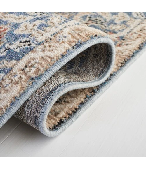 Safavieh Vivaldi Navy / Ivory VIV516 4 ft. X 6 ft. Rectangle Rug