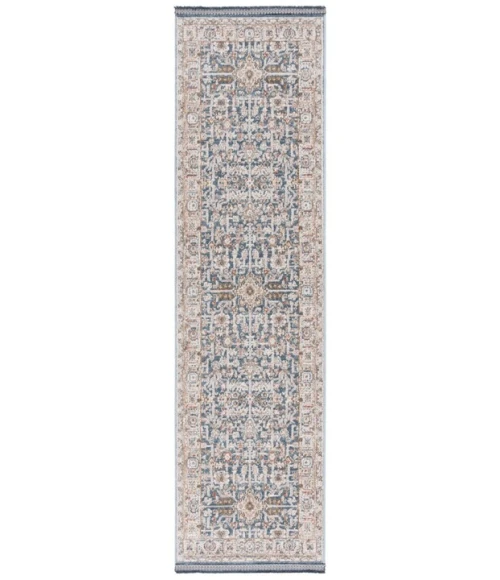 Safavieh Vivaldi Light Blue / Ivory VIV546 2 ft. 2 in. X 8 ft. Runner Rug