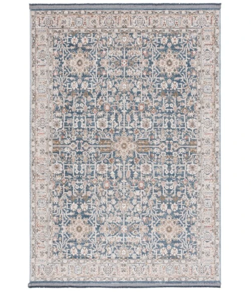 Safavieh Vivaldi Light Blue / Ivory VIV546 4 ft. X 6 ft. Rectangle Rug
