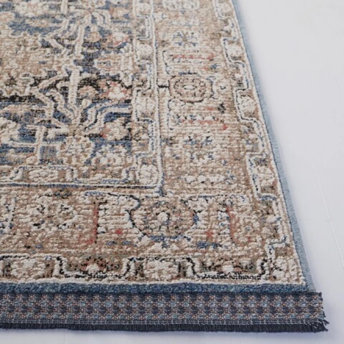 Safavieh Vivaldi Blue / Ivory VIV546 4 ft. X 6 ft. Rectangle Rug
