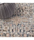 Safavieh Vivaldi Blue / Ivory VIV546 6 ft. 7 in. X 6 ft. 7 in. Square Rug